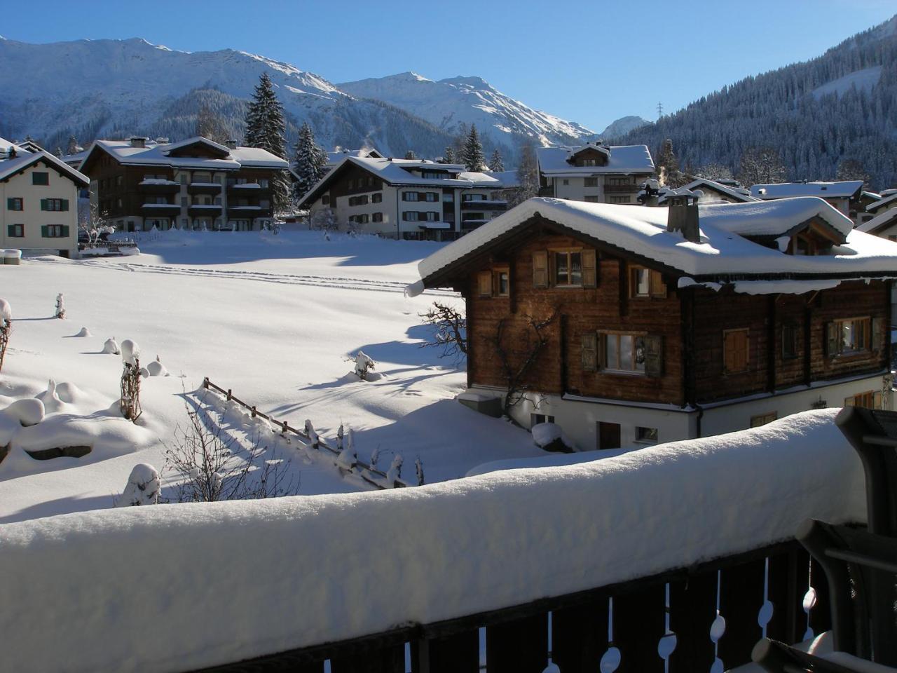 Apartments Trepp Klosters Buitenkant foto